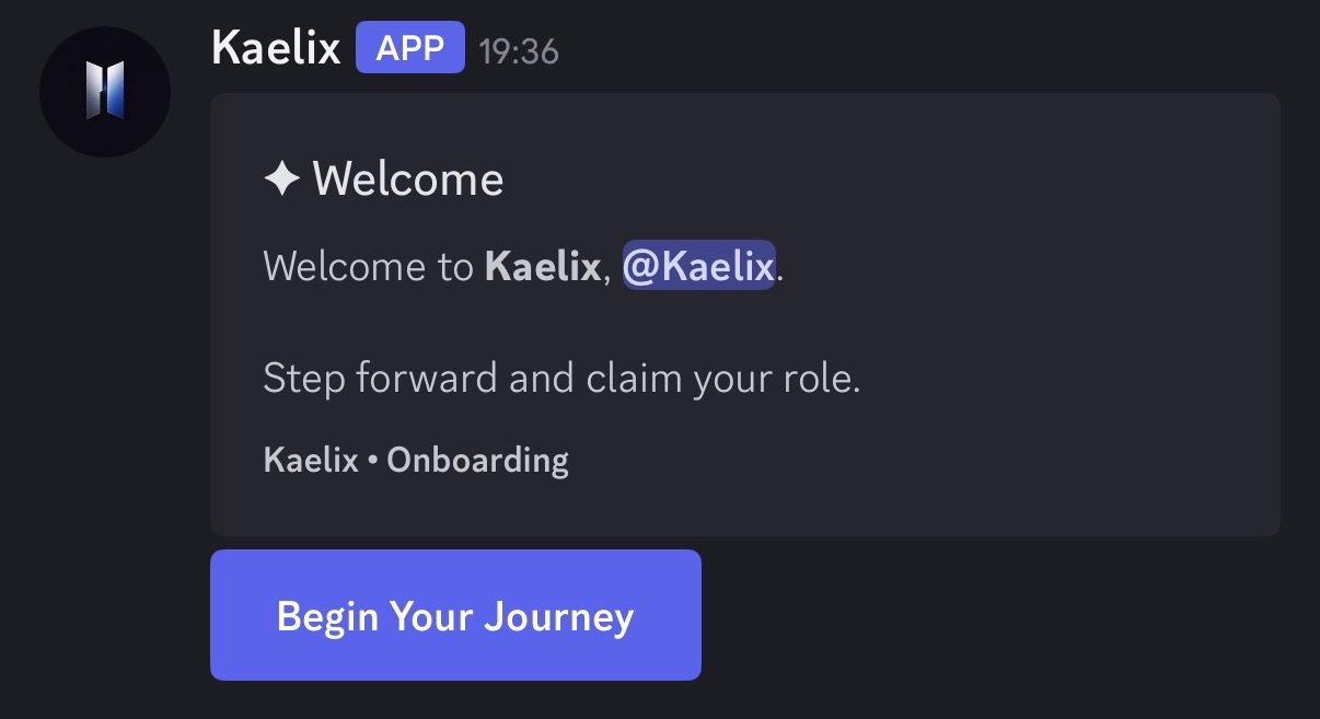 Kaelix Onboarding